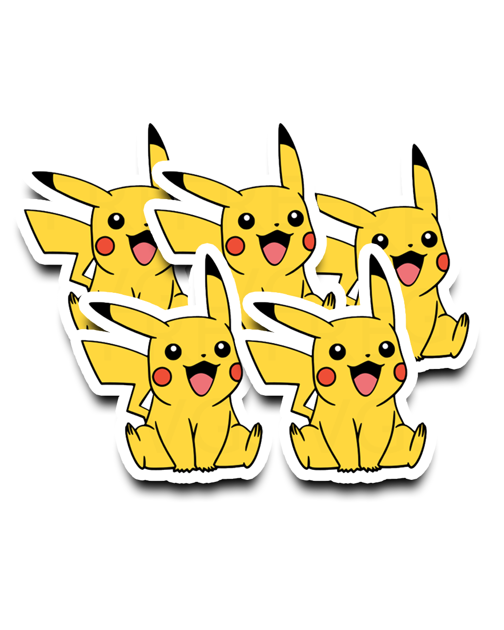 Pikachu Die Cuts
