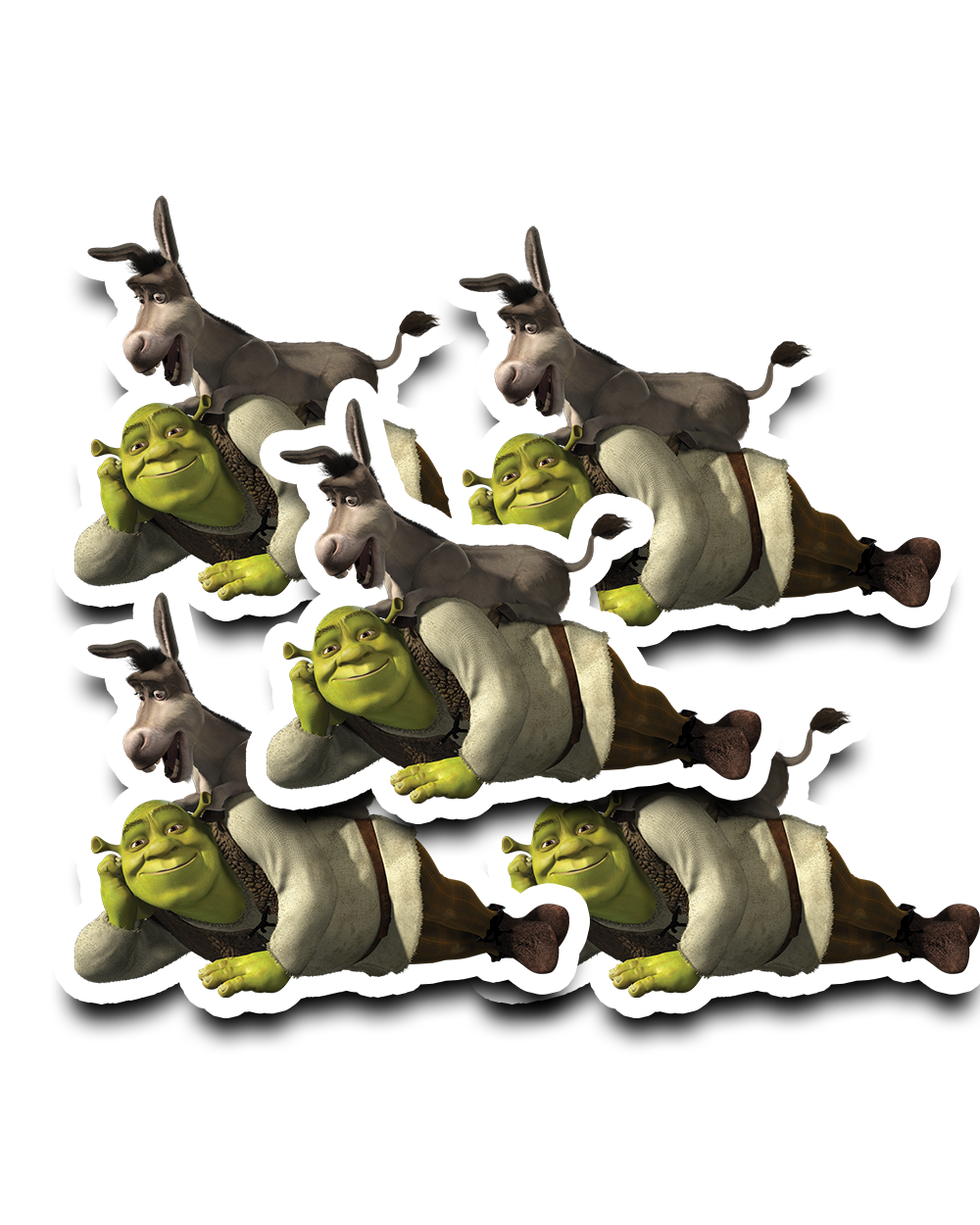 Shrek & Donkey Die Cuts