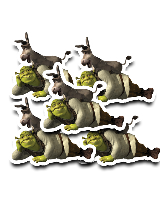 Shrek & Donkey Die Cuts