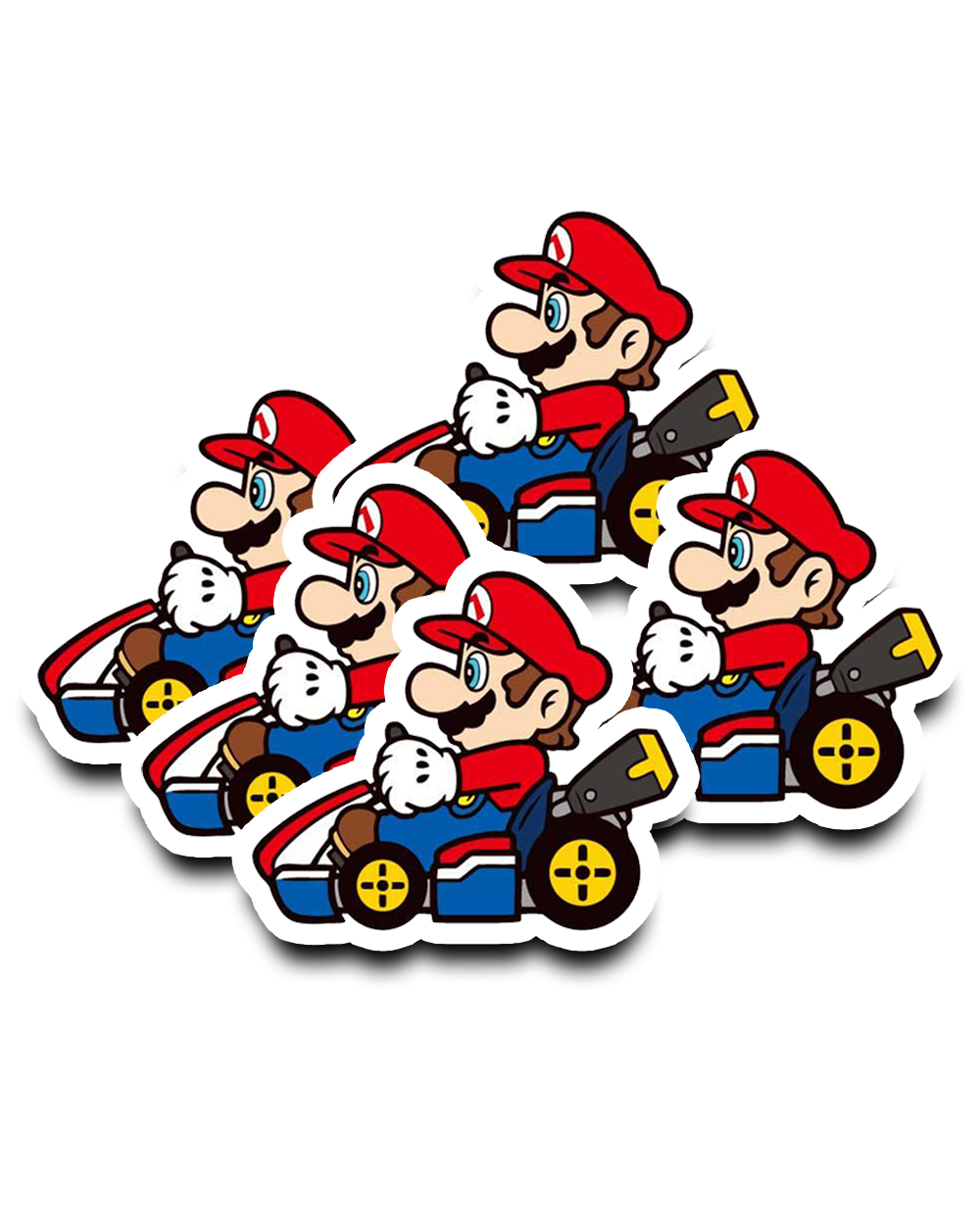 Super Mario Die Cuts